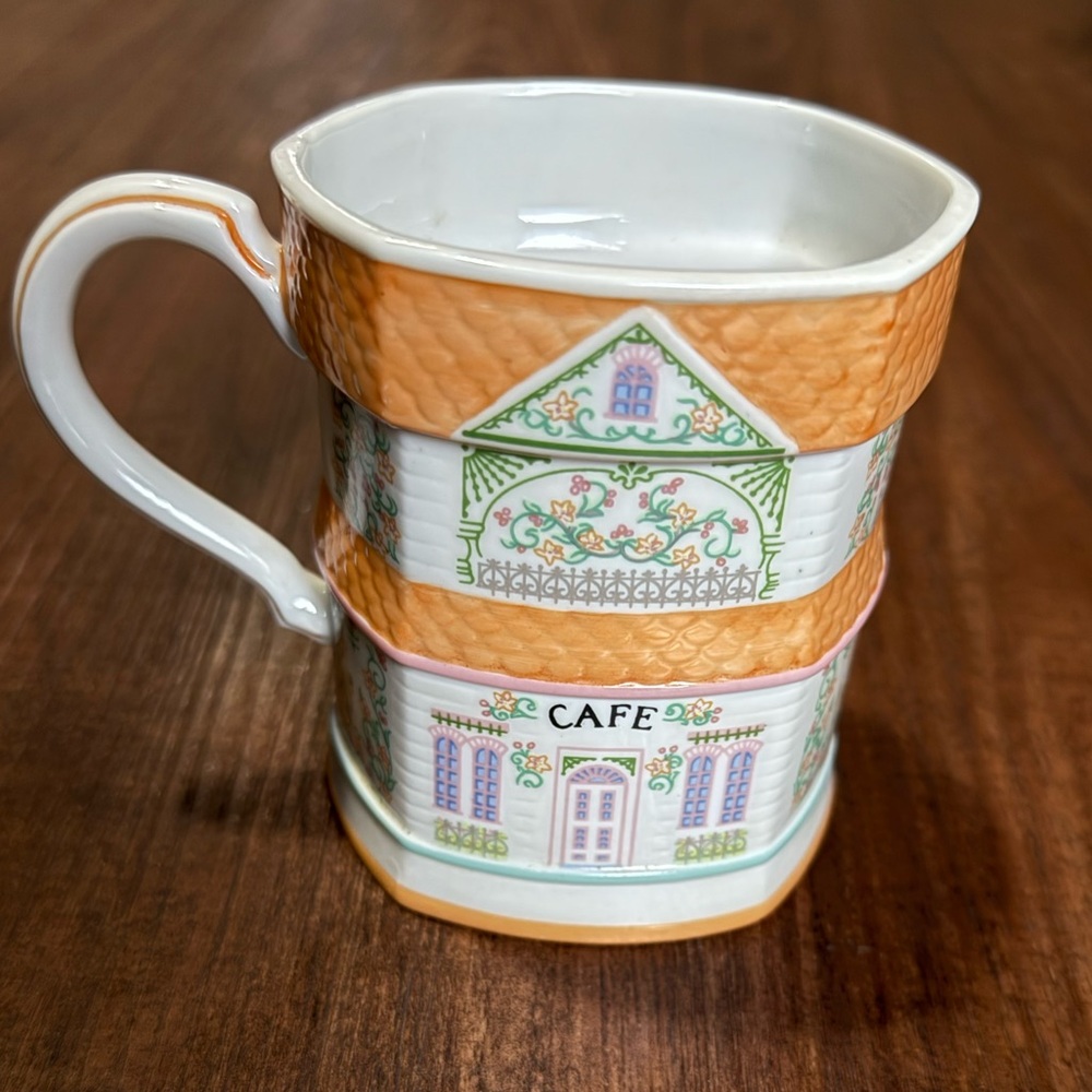 Lenox Village Mug Orange